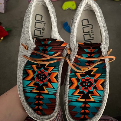 hey dude women's aztec