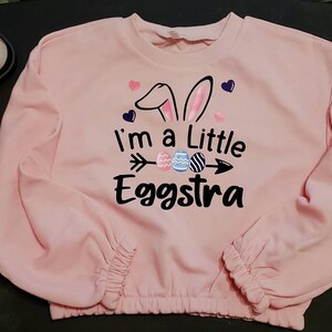 I'm A Little Eggstra SVG, Easter SVG, Easter Bunny Svg, Bunny Ears Svg ...