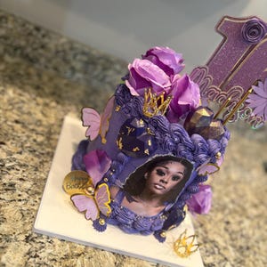 Cakeshop 16e verjaardag Glitter Cake Topper, leeftijd 16 Cake