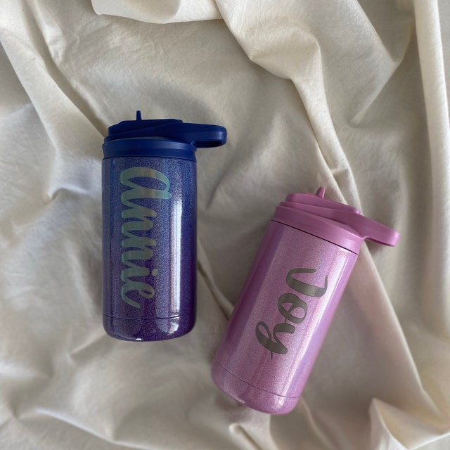 Roaring Into School - Personalized Kids Water Bottle With Straw Lid –  Macorner