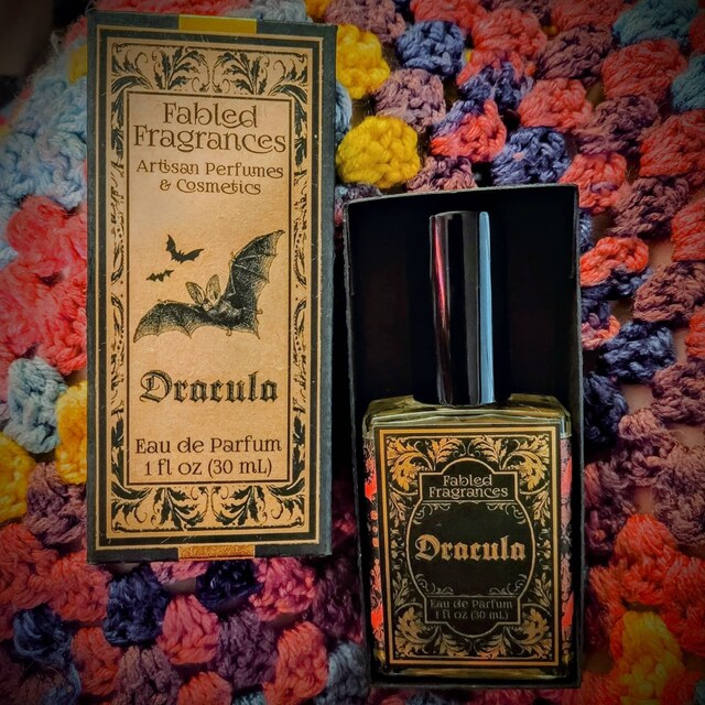 DRACULA Eau De Parfum: Amber and Musk Gothic Vampire Scent, - Etsy