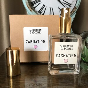 Carnation Perfume: Fresh Flower Essential Oils, Spicy Floral Scent