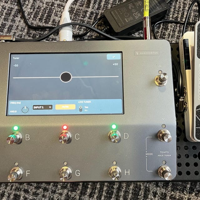 Quad Cortex – Pedal Plate (temple Audio Quick Release, Hook & Loop
