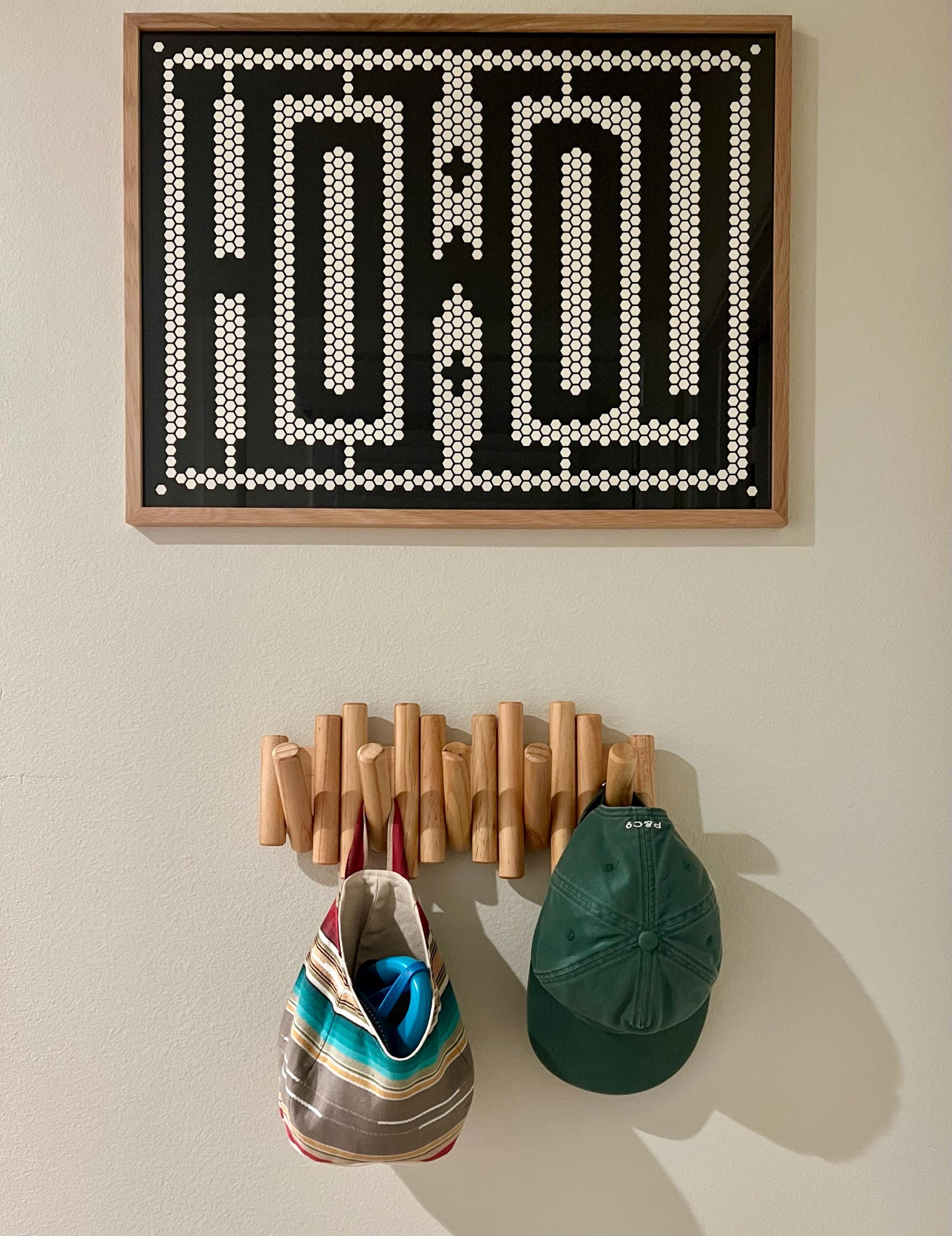 Tile Howdy Typographic Poster, Western Wall Decor, Entryway Art, Farmhouse Wall Art, Southwestern Poster, Cowboy Cowgirl, Boho Eclectic Art