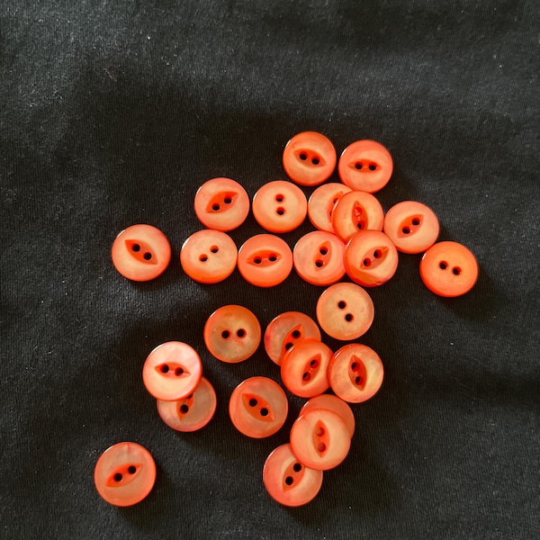 Scarce Green Snail Vintage Buttons, Nice Quality Natural Mother of ...