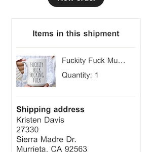Kristen added a photo of their purchase