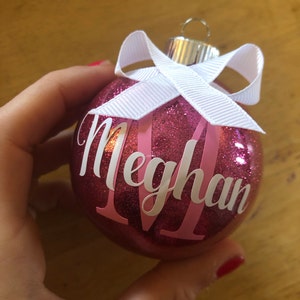 Personalized Christmas Ornaments Name Ornaments Kids - Etsy