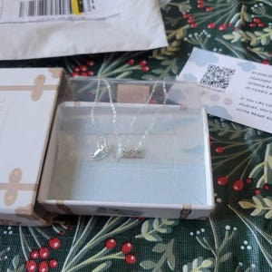 Customer photo, Mountain Peak Necklace
