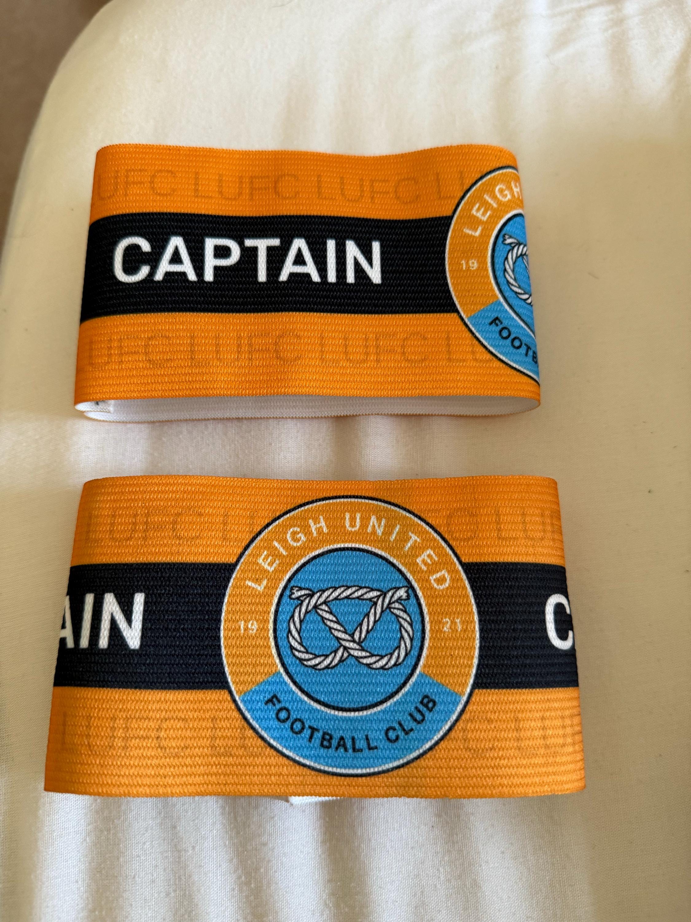 Personalised Captain&#39;s armband| Bespoke armband| Cycling armband| Charity Armband|