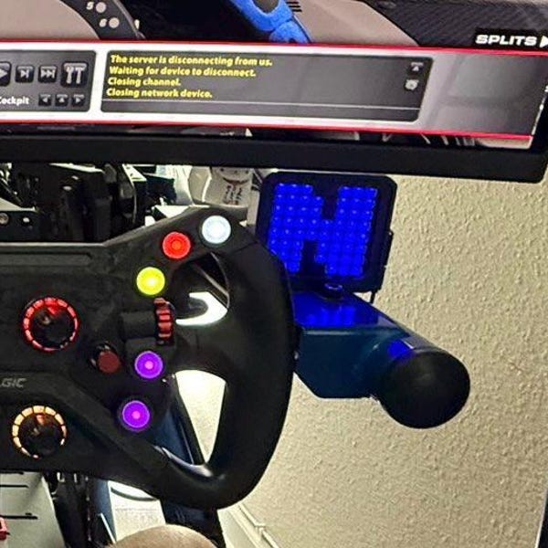 Sim Dash Board ,simhub Led Rpm , for Pc Sim Racing Games - Etsy