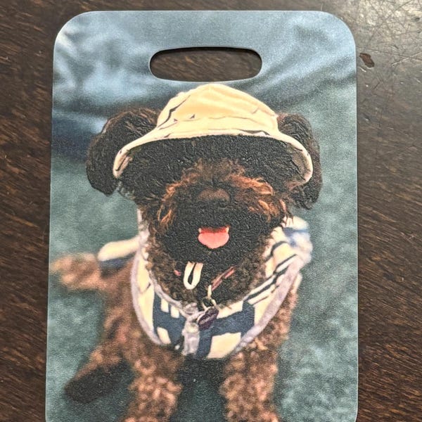 DAD TO BE LUGGAGE TAG main image 1