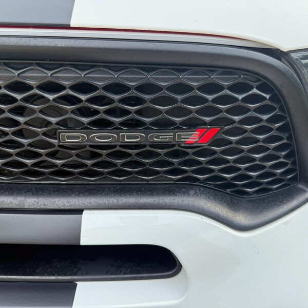 DODGE Grille Emblem Lettering Overlay Sticker - 2013-2026 Durango - Etsy