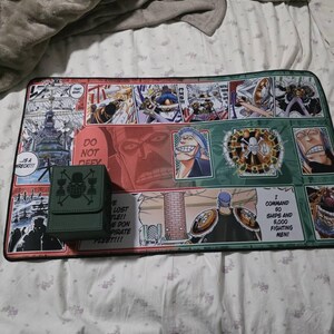 One Piece TCG Card Game Pirate Fleet Admiral Don Krieg Playmat - Etsy