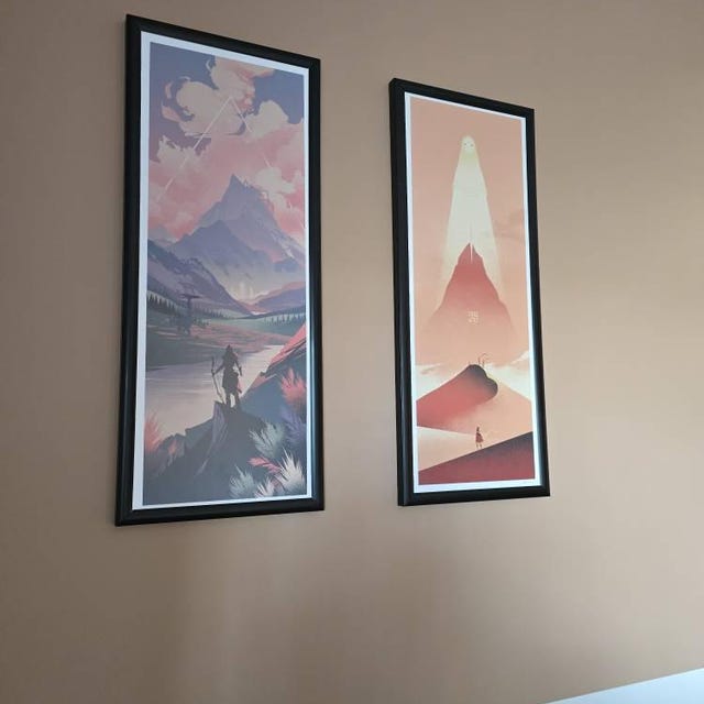 Horizon Landscape Art Print, Video Game Poster, Vertical Design - Etsy