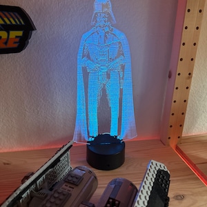 ダース・ベイダー ホログラム LED スター・ウォーズ デスク