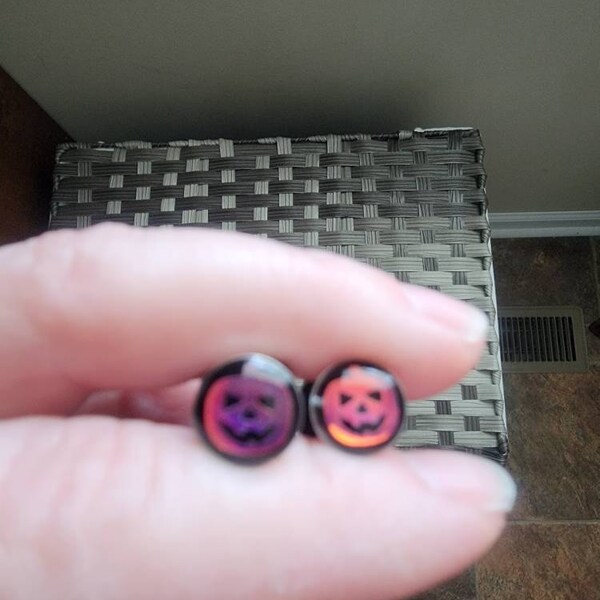 Soul-Cats® 1 Pair Fakeplugs Halloween Nightmare, Stainless Steel