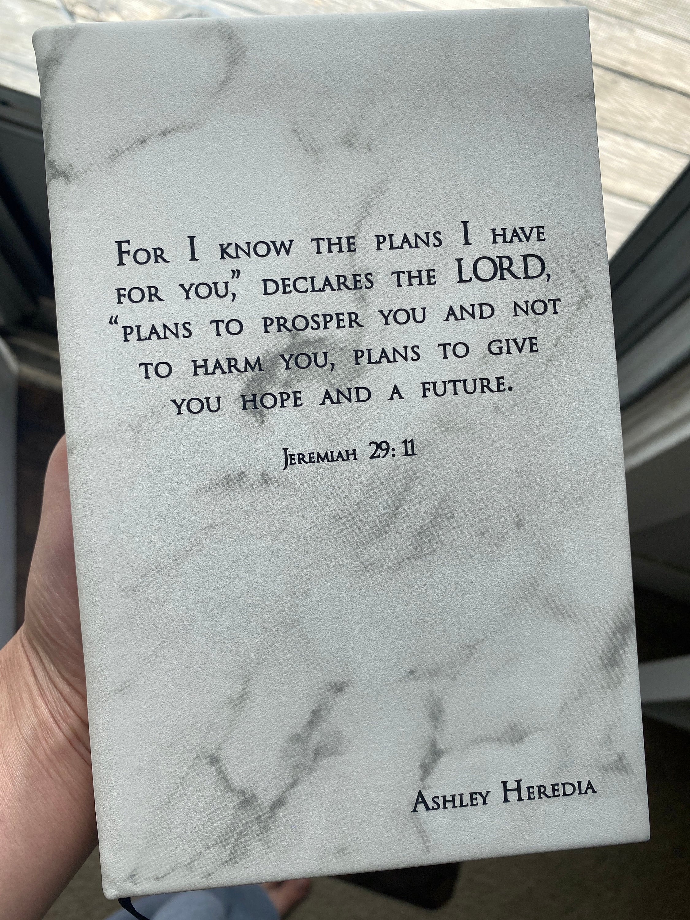 Personalized Prayer Bible Custom Journal