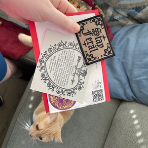 Haley added a photo of their purchase