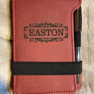 Personalized Notepad With Pen, Graduation Gift, Notepad Holder ...