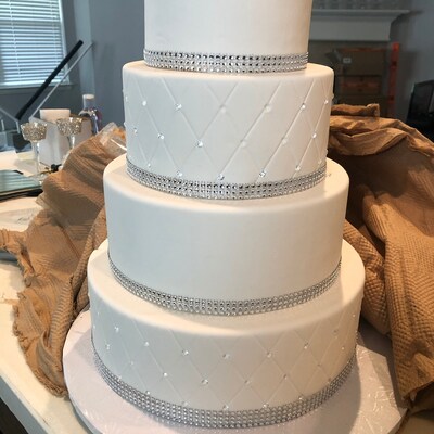 Faux Wedding Cake 3 Tier Wedding Cake Fake Wedding Cake - Etsy