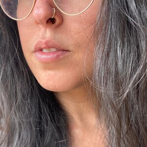 Gold Nose Ring 14k Nose Ring Gold Nose Ring Solid Gold Nose
