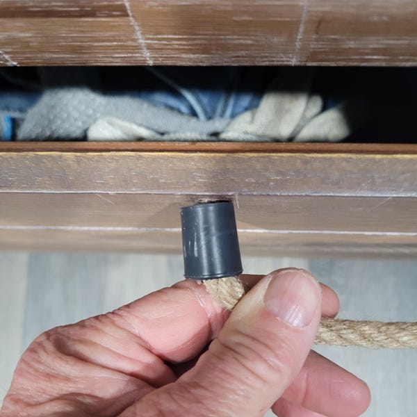 Handmade Jute Rope Drawer Pulls – Boho Wicker Cabinet Hardware, Rustic ...