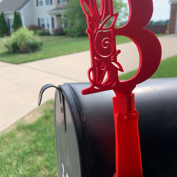 Razorback Wild Hog Custom 3D Printed Red Mailbox Replacement Flag ...