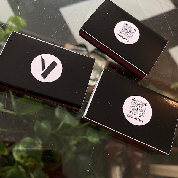 50 PIECES Plain Black Matchboxes - Etsy