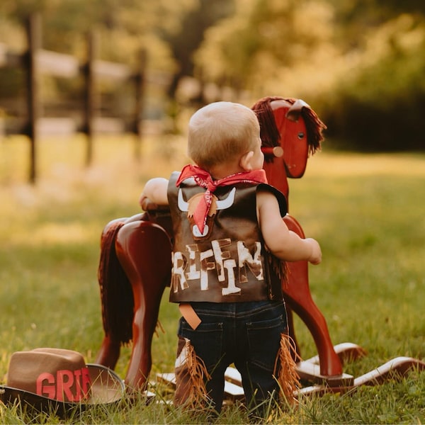 6 PIECES. My First Rodeo Cowboy Birthday Outfit Party Set Baby Boy ...