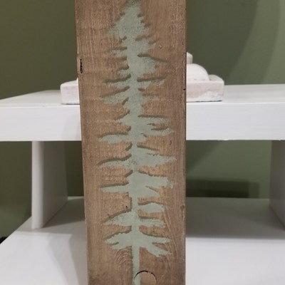 Tall Fir Tree Stencil Tree Stencil, Fir Tree, Large Tree Stencils ...