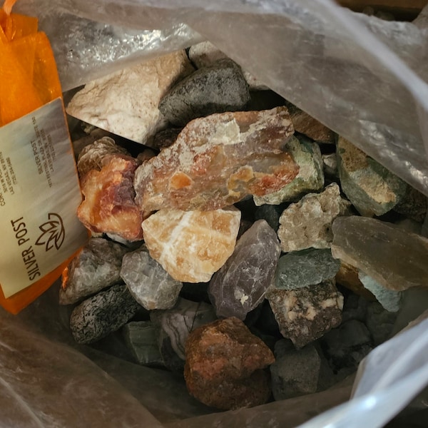 Insane Deal 20 Lbs of Assorted Rough Stones at Unbeatable Prices ...