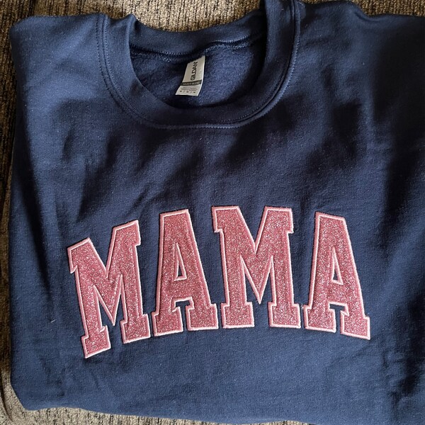 Rhinestone Mama Graphic Sweatshirt main image 1