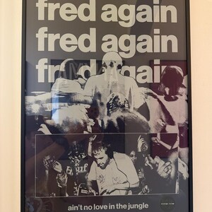 Fred Again 'USB' Poster for Bedroom, Unframed A4/A3/A2/A1, Wall