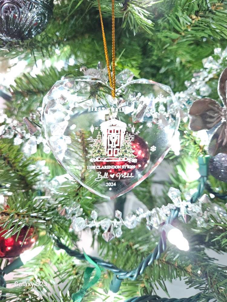 First Christmas In Our New Home Ornament, New House Christmas Ornament, Our First Home Keepsake, Housewarming Bauble Gift, First Home 2025