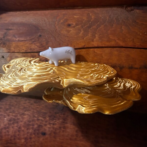 3D Printed Cottage Core Witchy Fungi Mushroom Wall Shelf “OSTREA FUNGUS ...