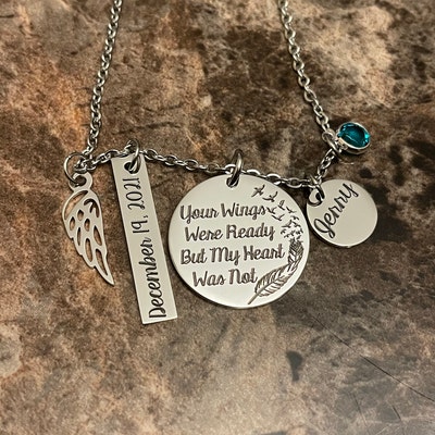 Memorial Jewelry God Has You in His Arms, I Have You in My Heart ...
