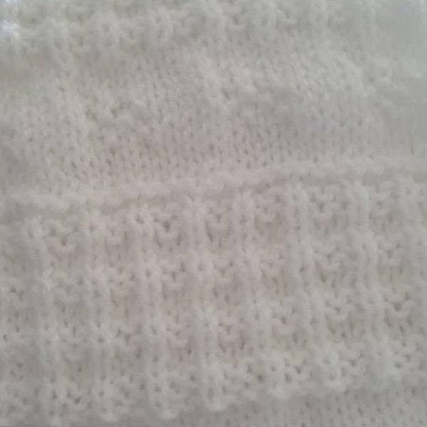Knitting Pattern ~ Rosabel Baby Blanket in DK ~ ENGLISH ~ PDF Download ...
