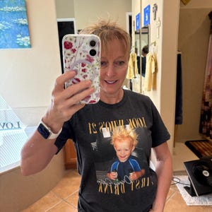 April added a photo of their purchase