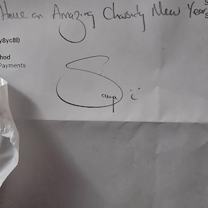 Chassidy added a photo of their purchase