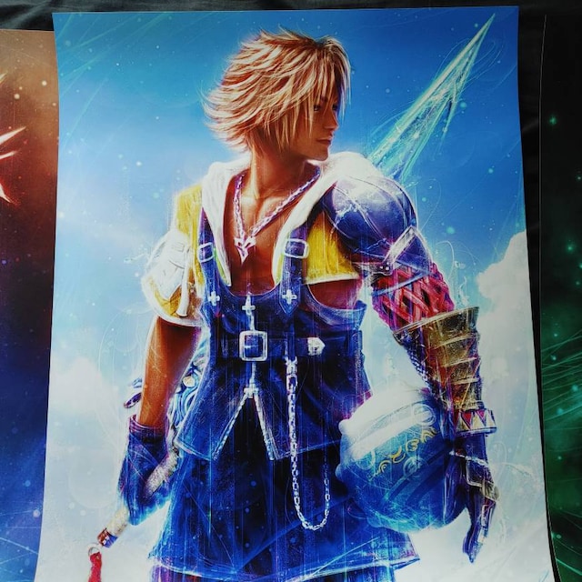 ティーダ ファイナルファンタジーX - 限定版ファインアートプリント