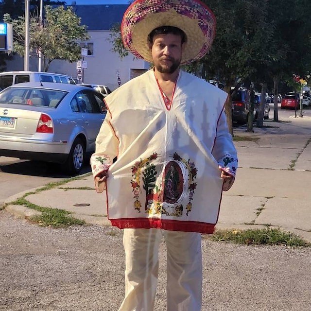 Traje De Indito Para Nino Y Adulto Con Imagen De La Virgen De Guadalupe De Manta Traje Indito Juan Diego Baby Boy Juan Diego Outfit Etsy Hong Kong