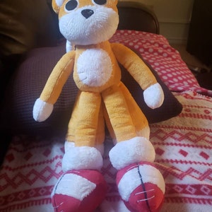 Custom Plush Just Like Tails Doll Plush Inspired Custom Tails 