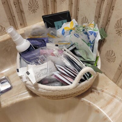 Medium Women's Event Bathroom Basket Essentials for Celebrations ...