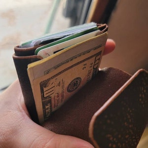 Minimalist Wallet for Men Card Holder Slim Wallet Best Edc | Etsy