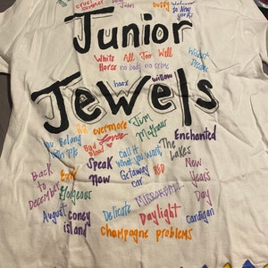 Junior Jewels T-shirt, Taylor Swift, You Belong With Me Shirt From ...