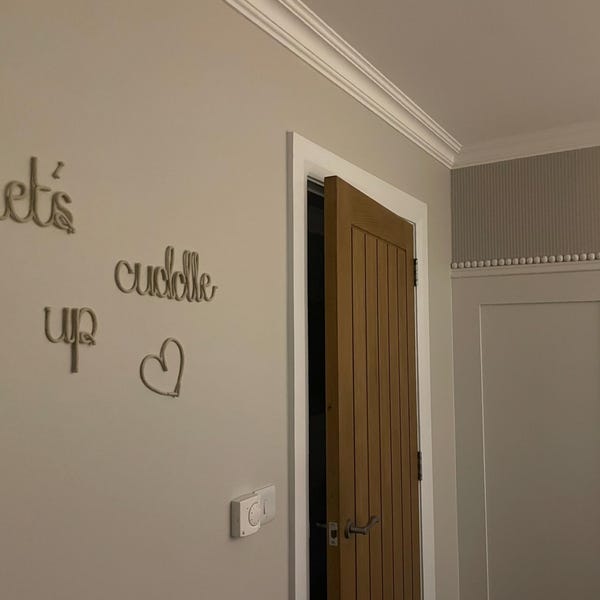 Personalised Knitted Wire Name/ Word / Phrase Signs - Etsy UK