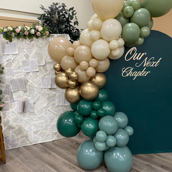 Custom Balloon Garland / DIY Balloon Arch, Biodegradable Eco-friendly ...