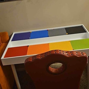 Red stripe games lego table hotsell