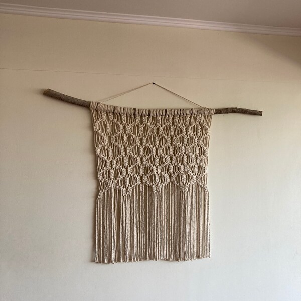 Macrame PATTERN - Written PDF and Knot Guide - Diy Macrame Wall Hanging ...