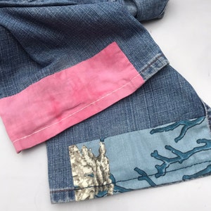 Shibori Indigo Hmong Hand Woven Cotton Fabric Vintage Blue | Etsy